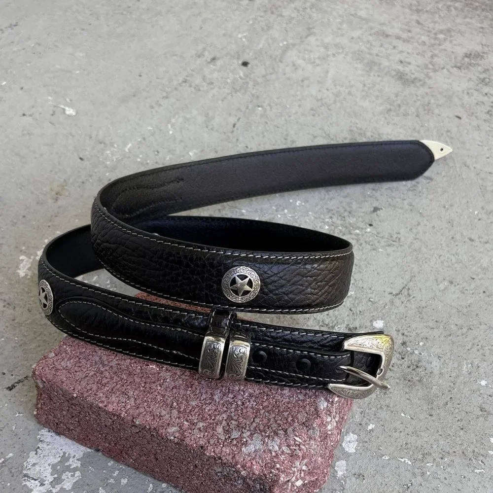 American Bison Belt black